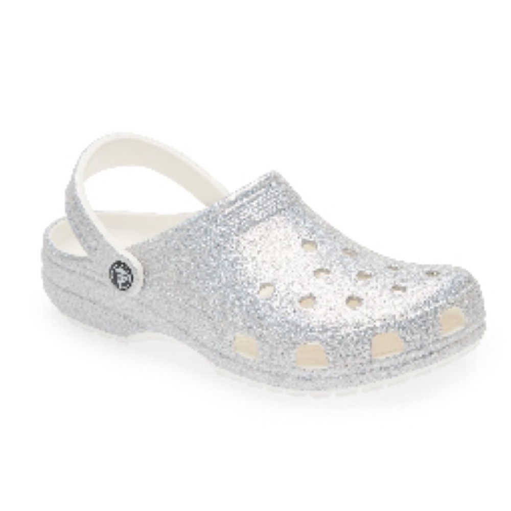 Brand New Crocs Gender Inclusive Classic Glitter Clogs
